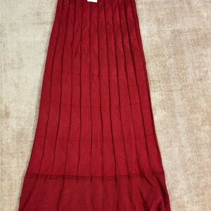 Missoni Rich Burgundy Maxi Skirt